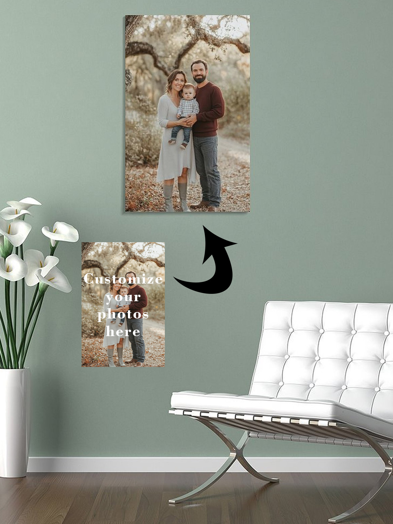 Home And Textiles - Customized Canvas (frameless only painting) Customize