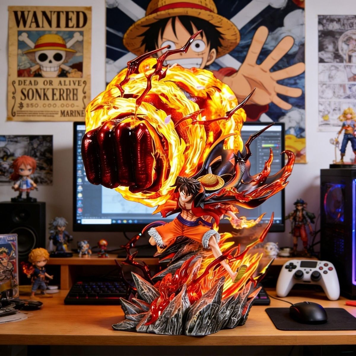 Home Textiles Products - LZ Karmic Fire Luffy 35CM Light