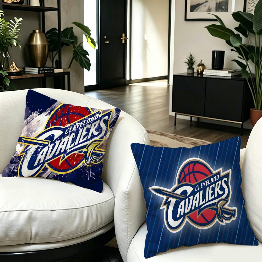 Home Textiles Inc - C-Cleveland C-Cavaliers logo Personalized Pillow Cover