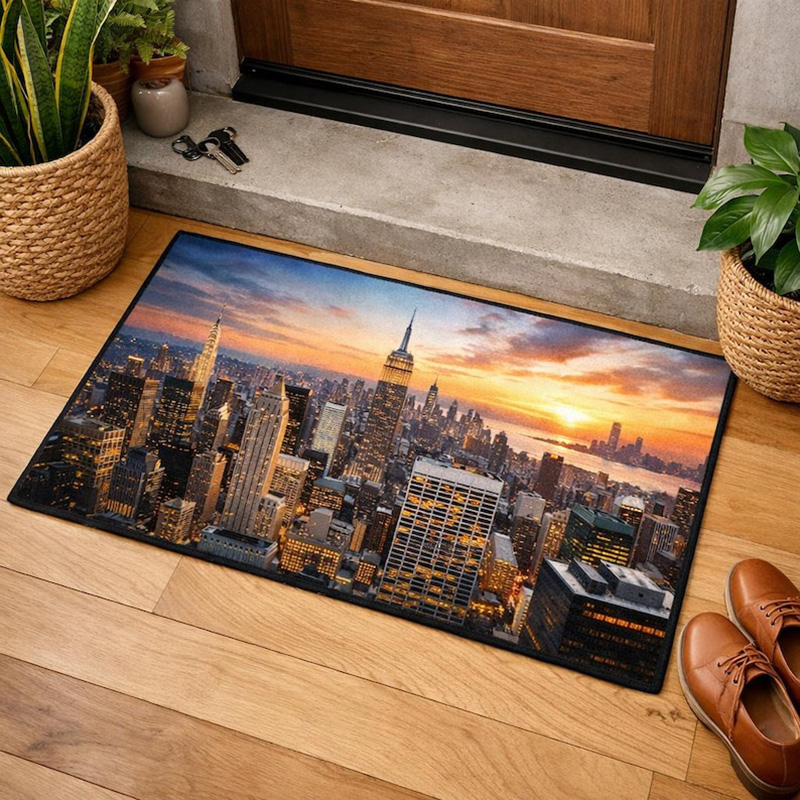 Home Textiles Images - Rug custom image color select lightweight