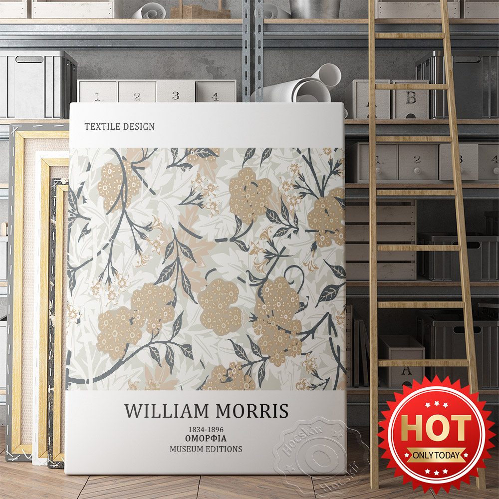 Home Textiles Exhibition - William Morris Exhibition Museum Poster, Textile
