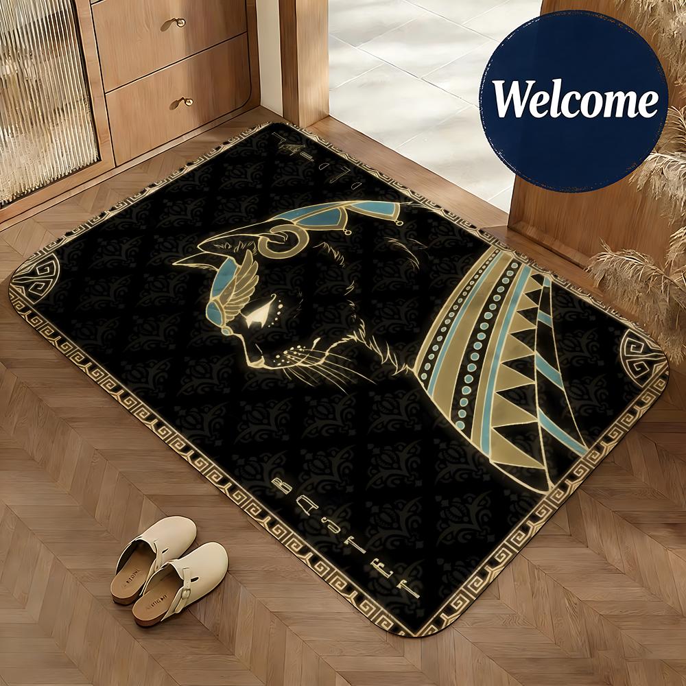 Home Textiles Egypt - Soft Flannel Floor Mat Art Egypt