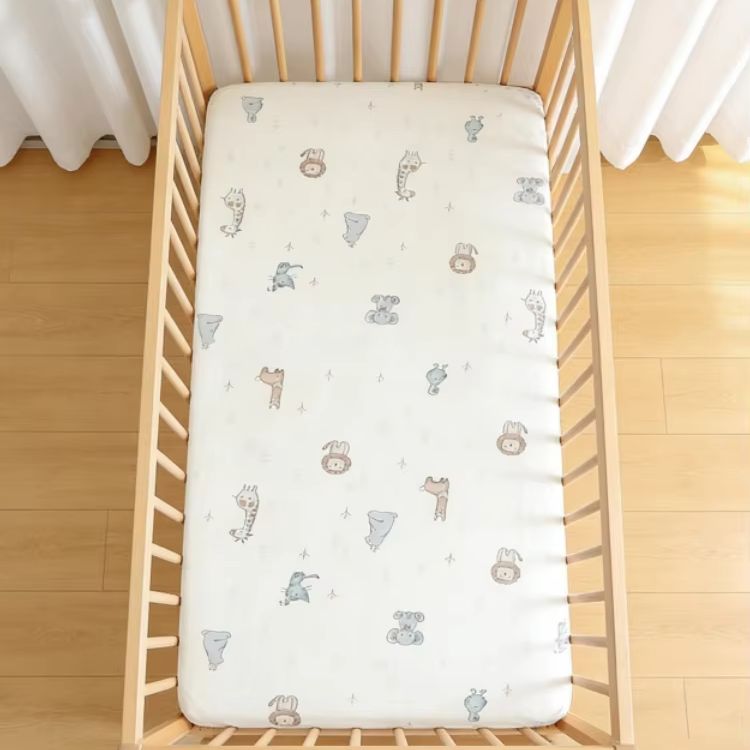 Crib Fitted Sheet Deep Pocket  - Fitted Sheet Deep ulasan dan harga
