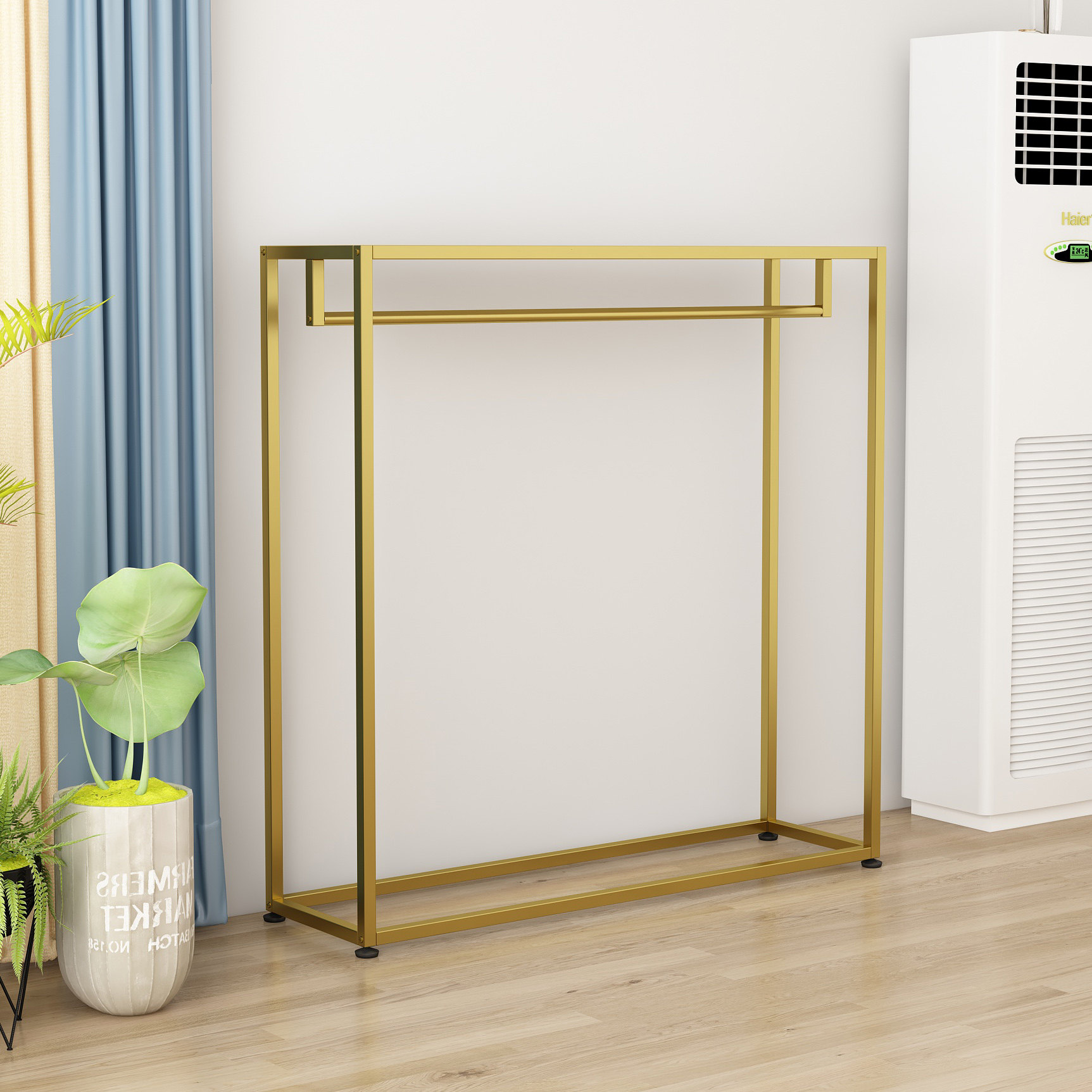 Curtain elevator display rack  - Home Textiles Exhibition ulasan dan harga