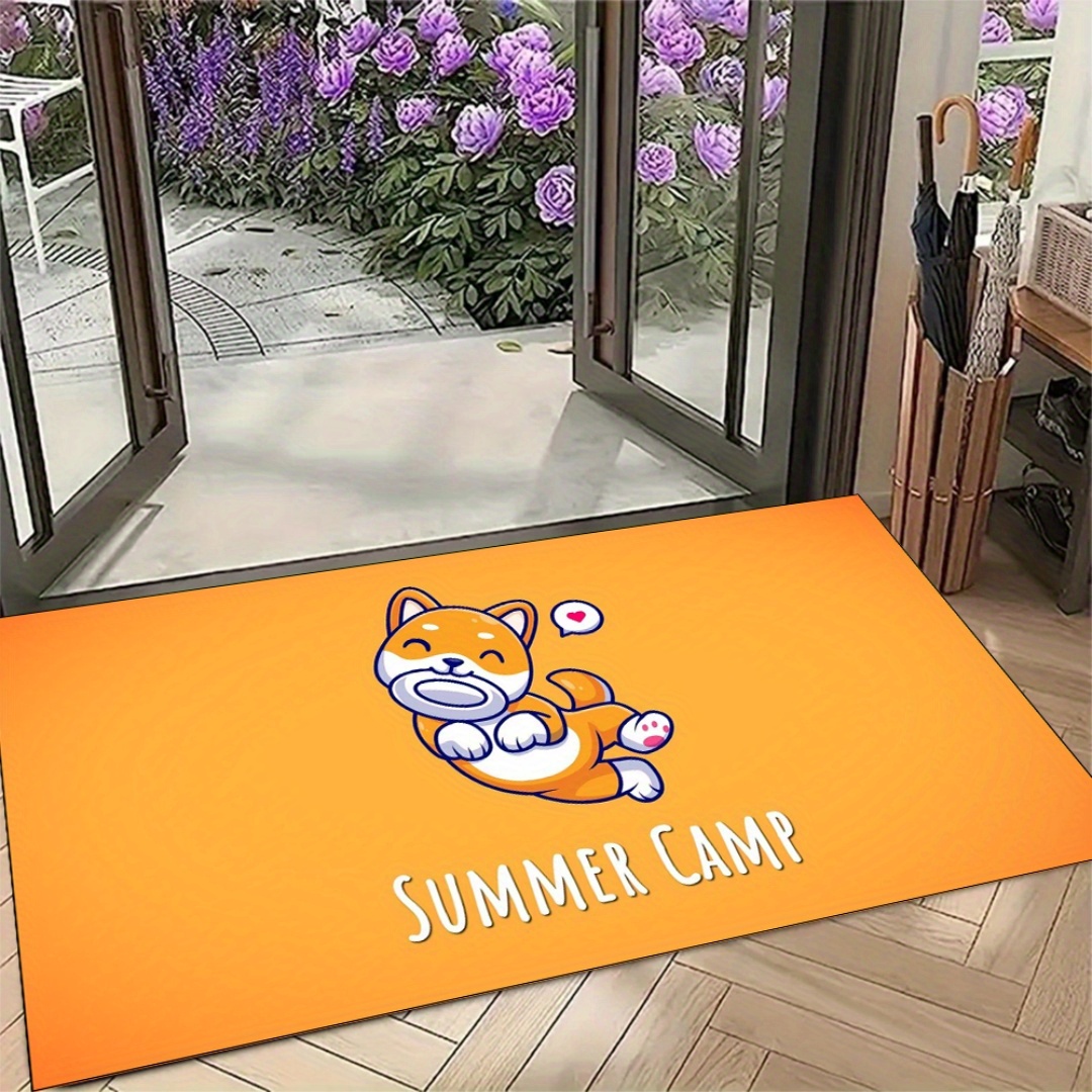 Floor mat with cute cartoon im - Home Textiles Images ulasan dan harga
