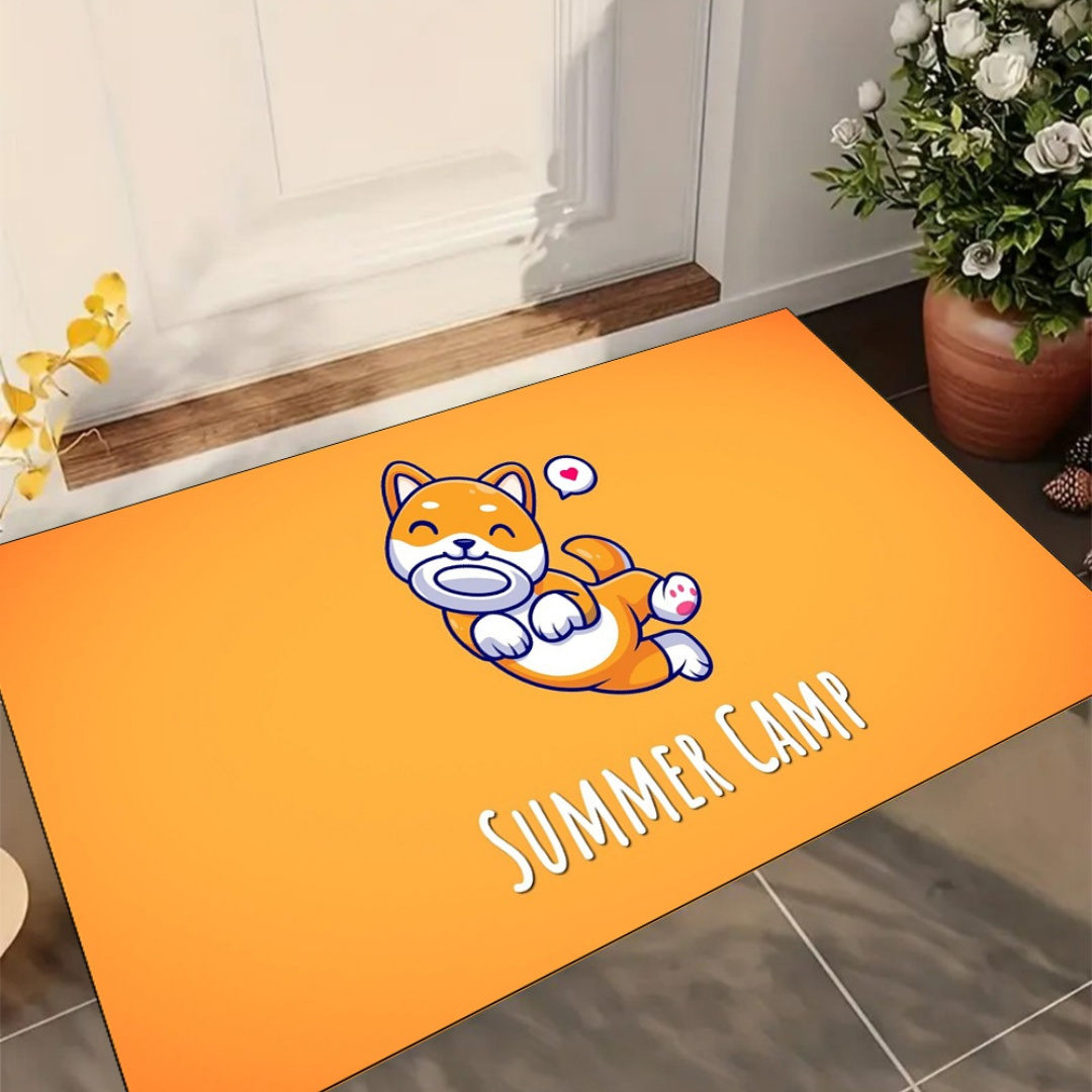 Floor mat with cute cartoon im - Home Textiles Images ulasan dan harga