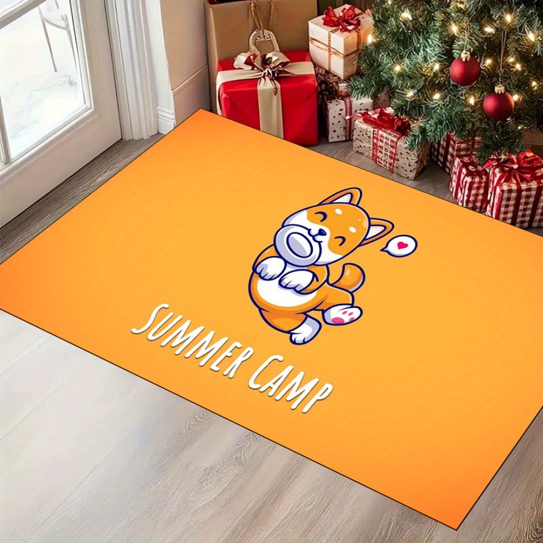 Floor mat with cute cartoon im - Home Textiles Images ulasan dan harga