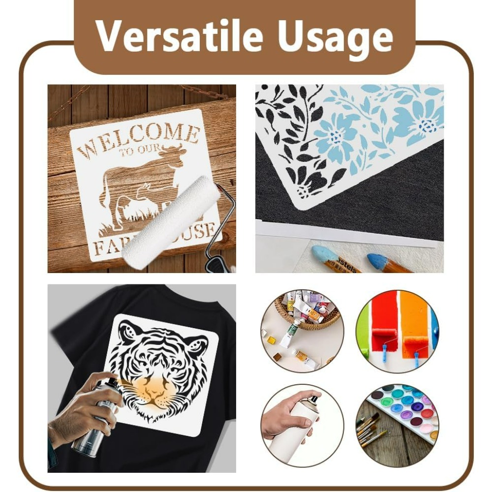 Dot Mandala Stencil Template 1 - Home Textiles Products ulasan dan harga