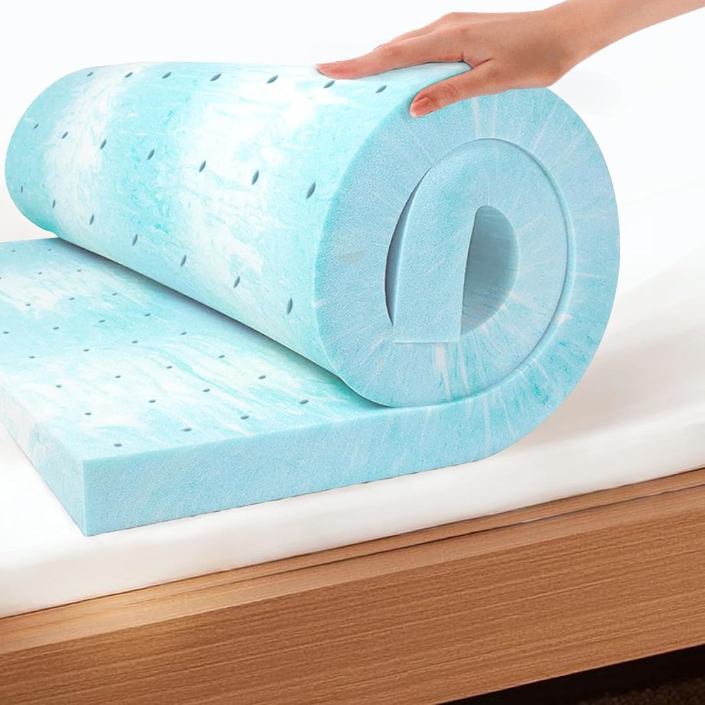 2 Inch Twin Memory Foam Mattre - Memory Foam Topper ulasan dan harga