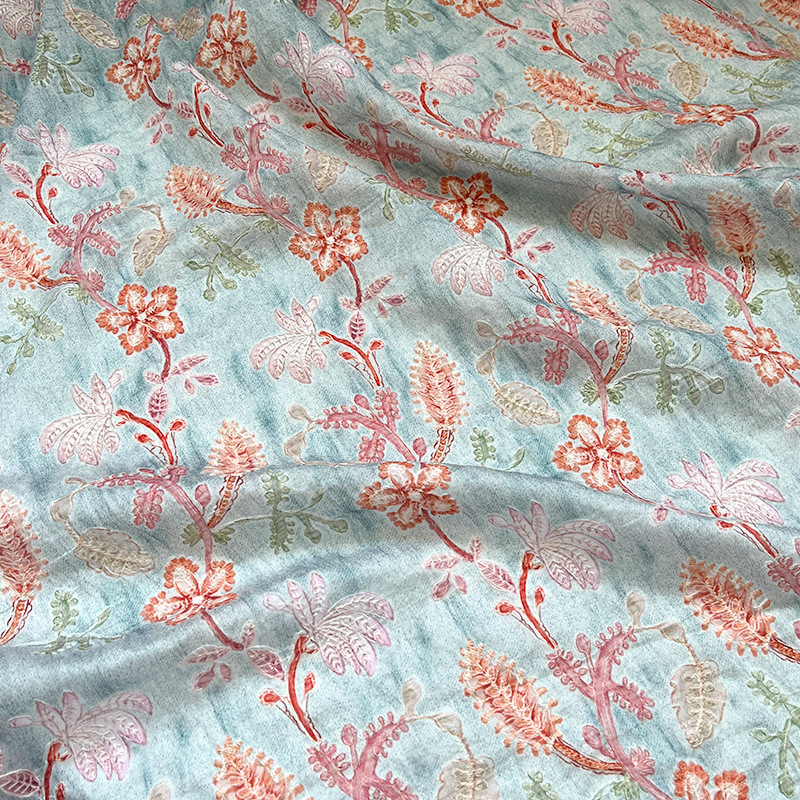 1 Meter Vintage Floral Embroid - Home Textiles Wholesale ulasan dan harga