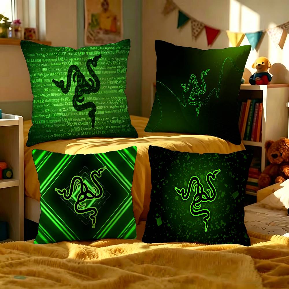R-RAZER Logo Pillowcases Home  - Home Textiles Logo ulasan dan harga