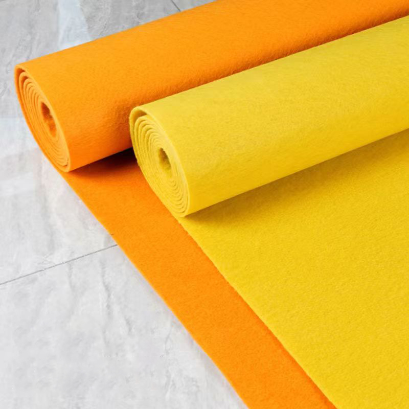 Yellow Disposable Carpet for W - Home Textiles Exhibition ulasan dan harga