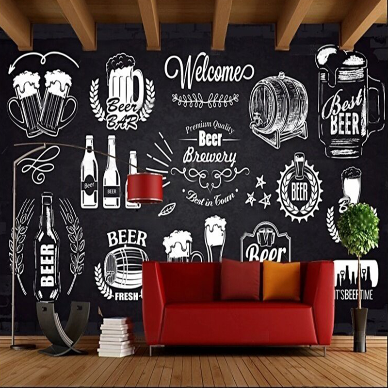 Simple hand-painted beer perso - Home Textiles Images ulasan dan harga