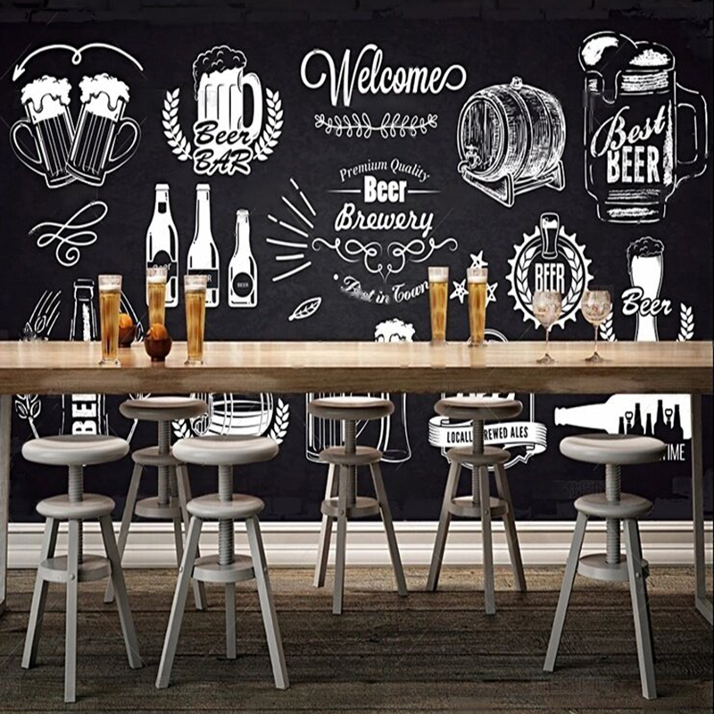 Simple hand-painted beer perso - Home Textiles Images ulasan dan harga