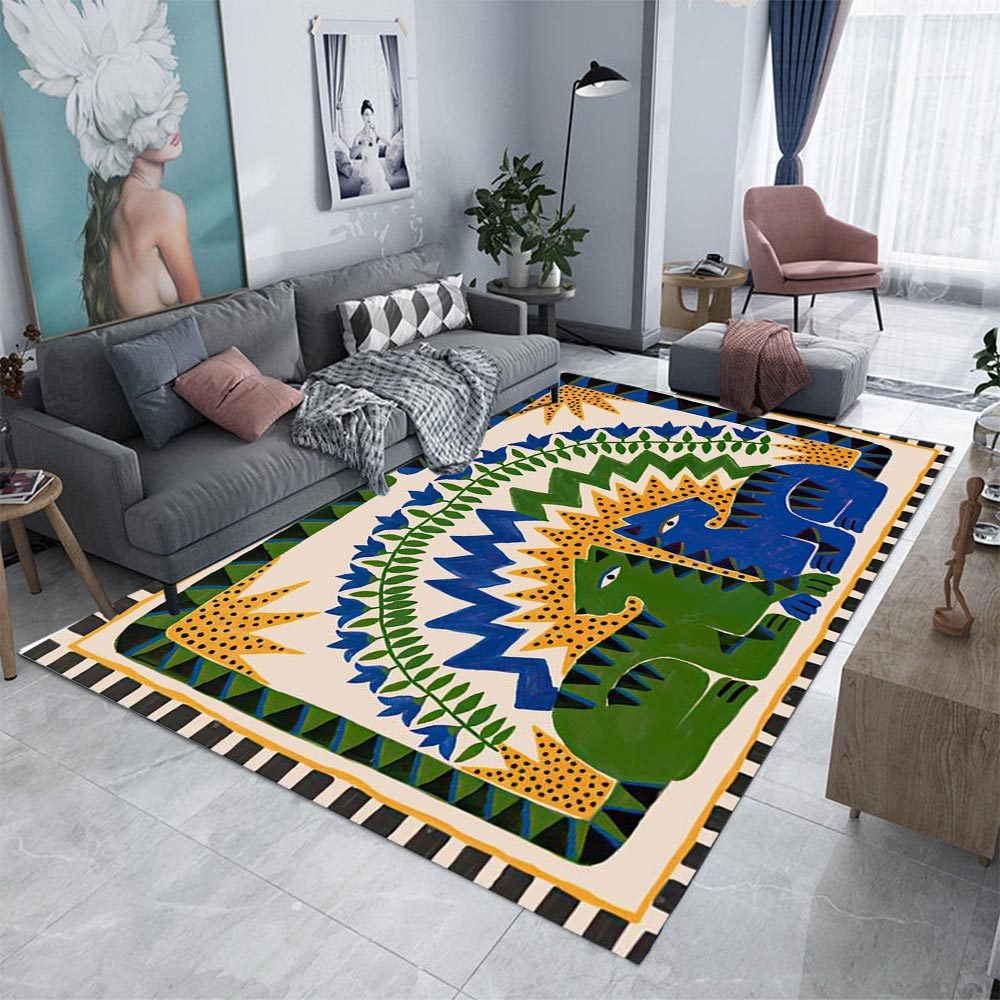 Ancient Egypt Abstract Carpet  - Home Textiles Egypt ulasan dan harga