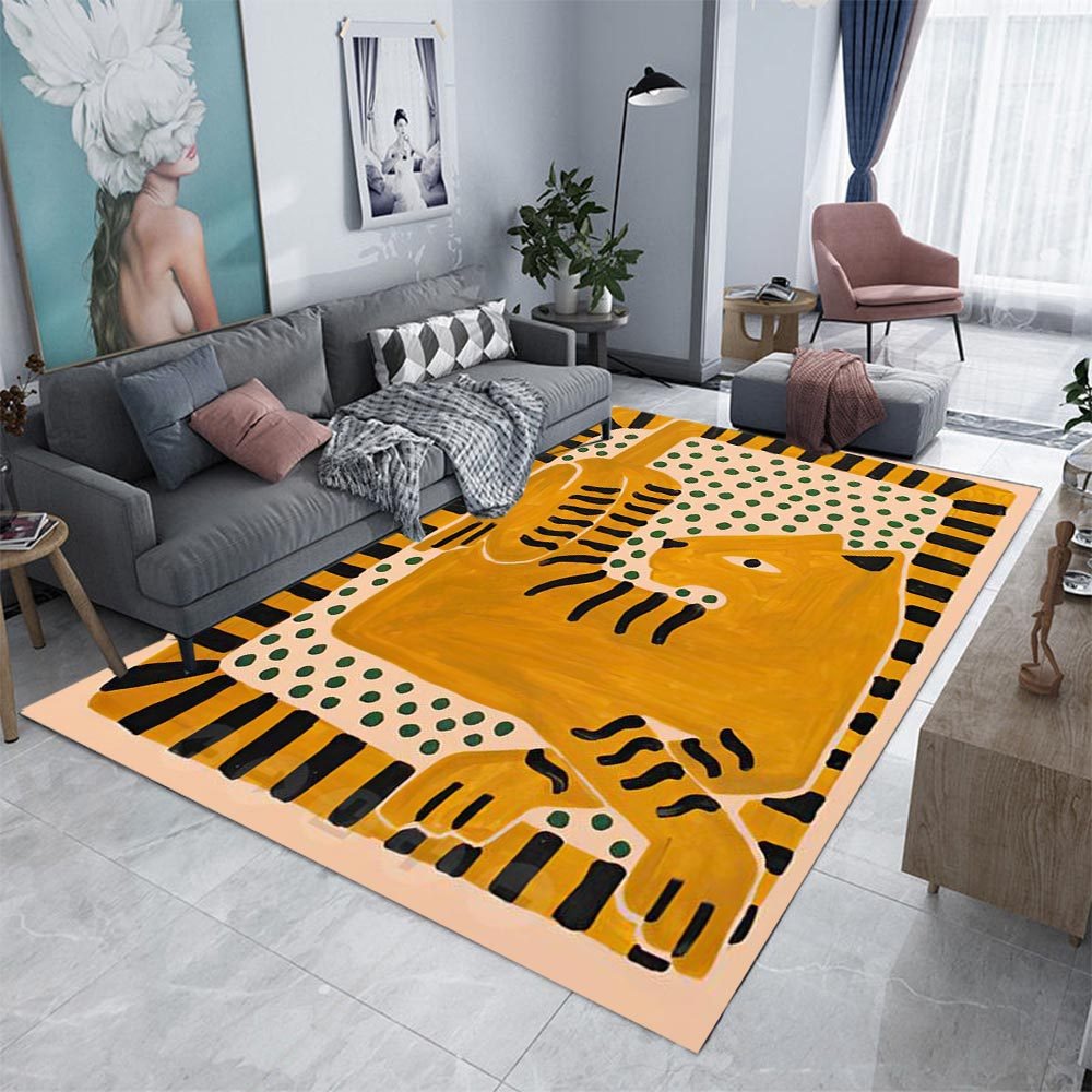Ancient Egypt Abstract Carpet  - Home Textiles Egypt ulasan dan harga