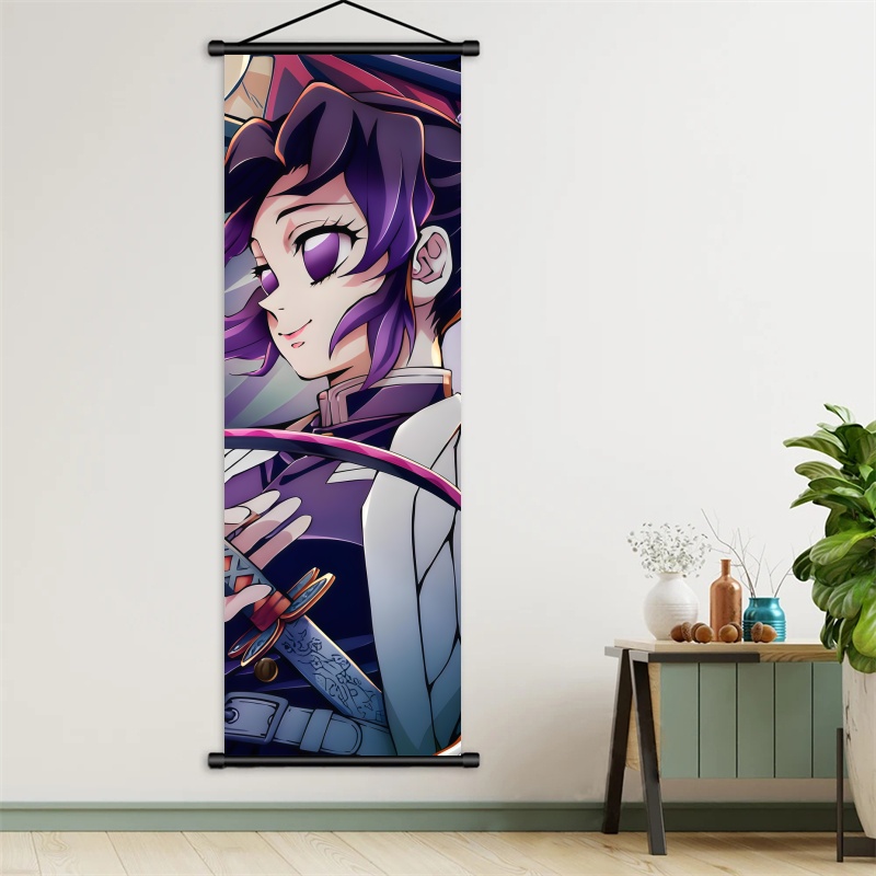 Shinobu Kocho Demon Slayer Art - Home And Textiles ulasan dan harga