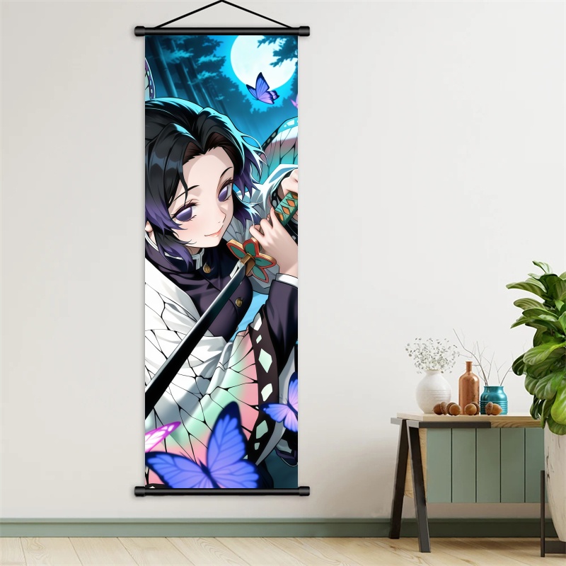 Shinobu Kocho Demon Slayer Art - Home And Textiles ulasan dan harga