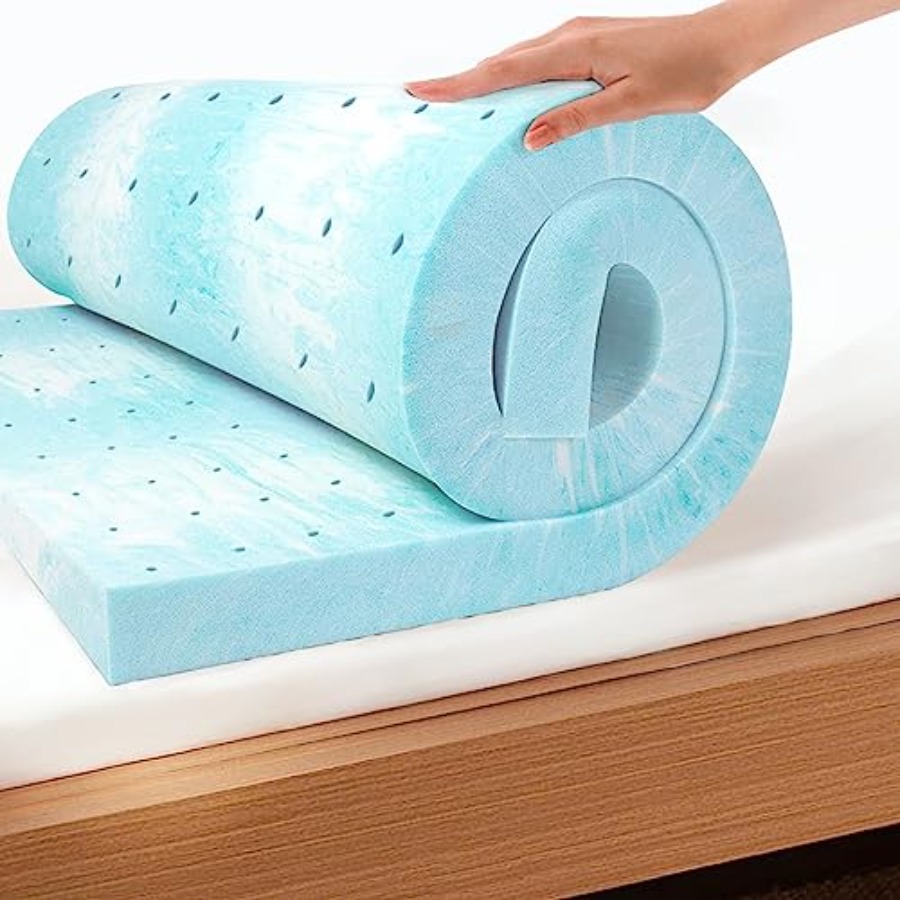 Bed topper for pressure relief - Memory Foam Topper ulasan dan harga