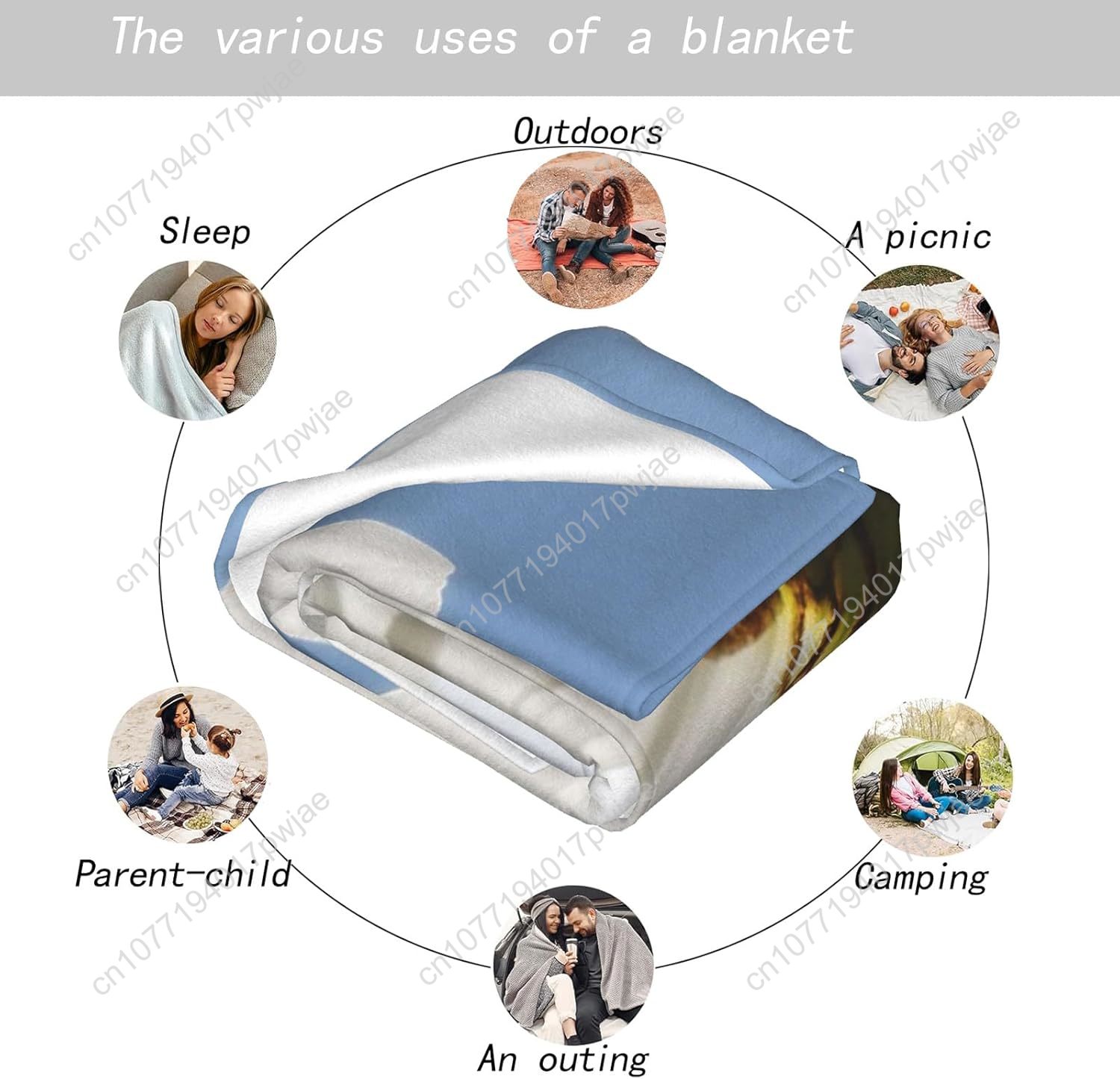 Paris Glam Throw Blanket Soft  - Home Textiles Paris ulasan dan harga