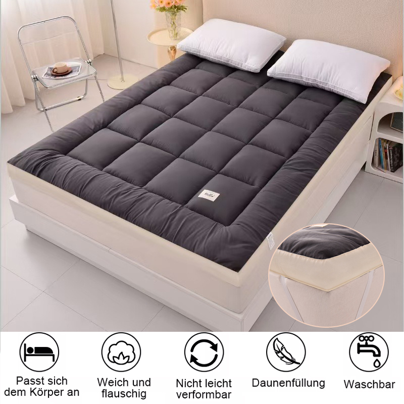 Thicken Fluffy Mattress Twin F - Mattress Pad Topper ulasan dan harga
