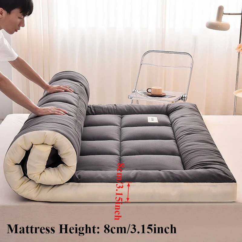Thicken Fluffy Mattress Twin F - Mattress Pad Topper ulasan dan harga