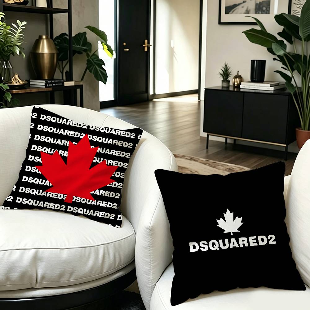 LOGO D-Dsquared2 Cushion Cover - Home Textiles Logo ulasan dan harga