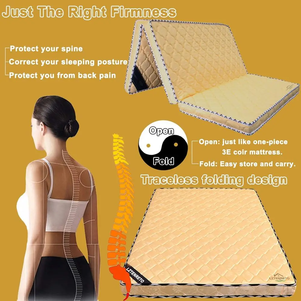 Coir Mattress Pad, 3 Palm Matt - Mattress Pad Topper ulasan dan harga