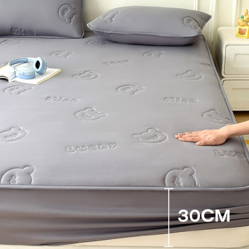 Ultrasonic Quilted Queen Fitte - Mattress Pad Topper ulasan dan harga