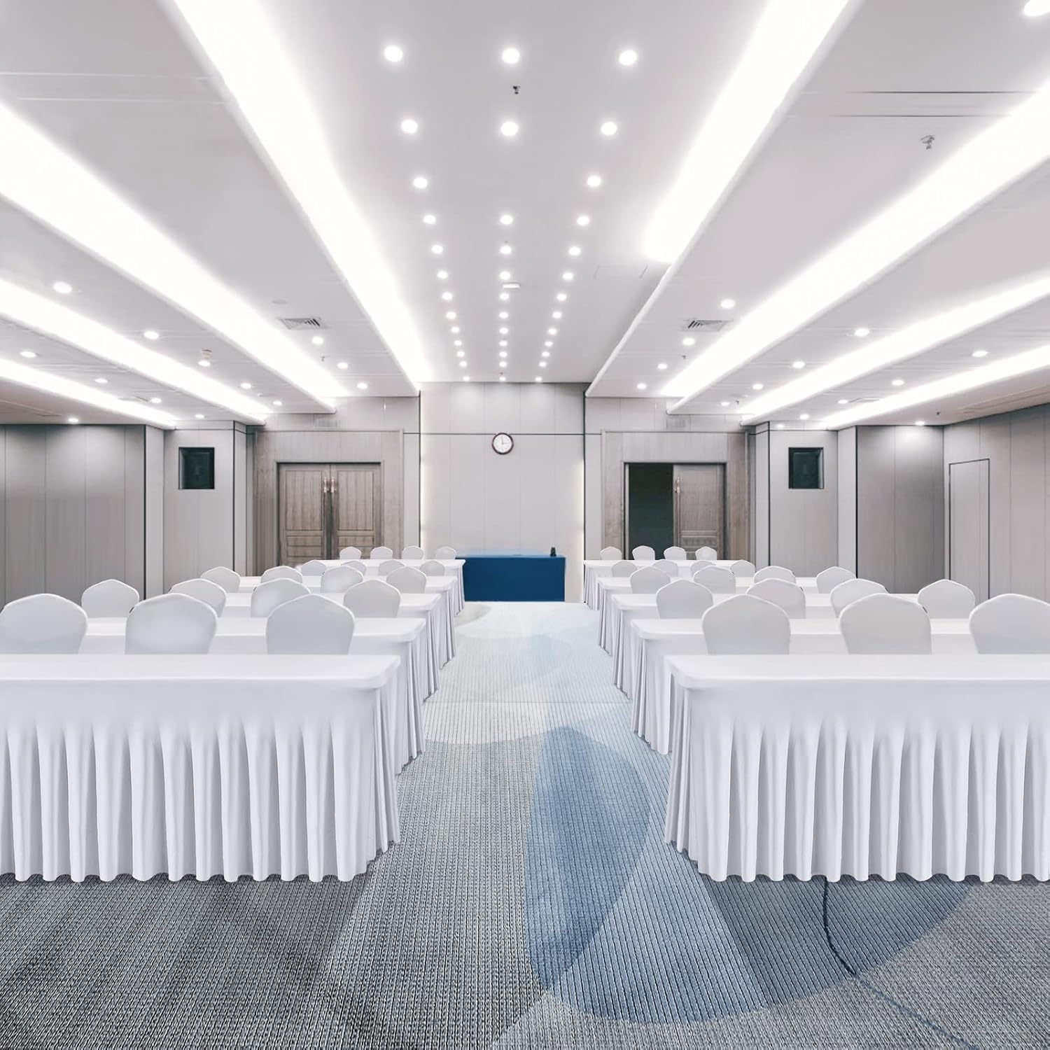 Table Skirt Conference Room Ta - Home Textiles Exhibition ulasan dan harga