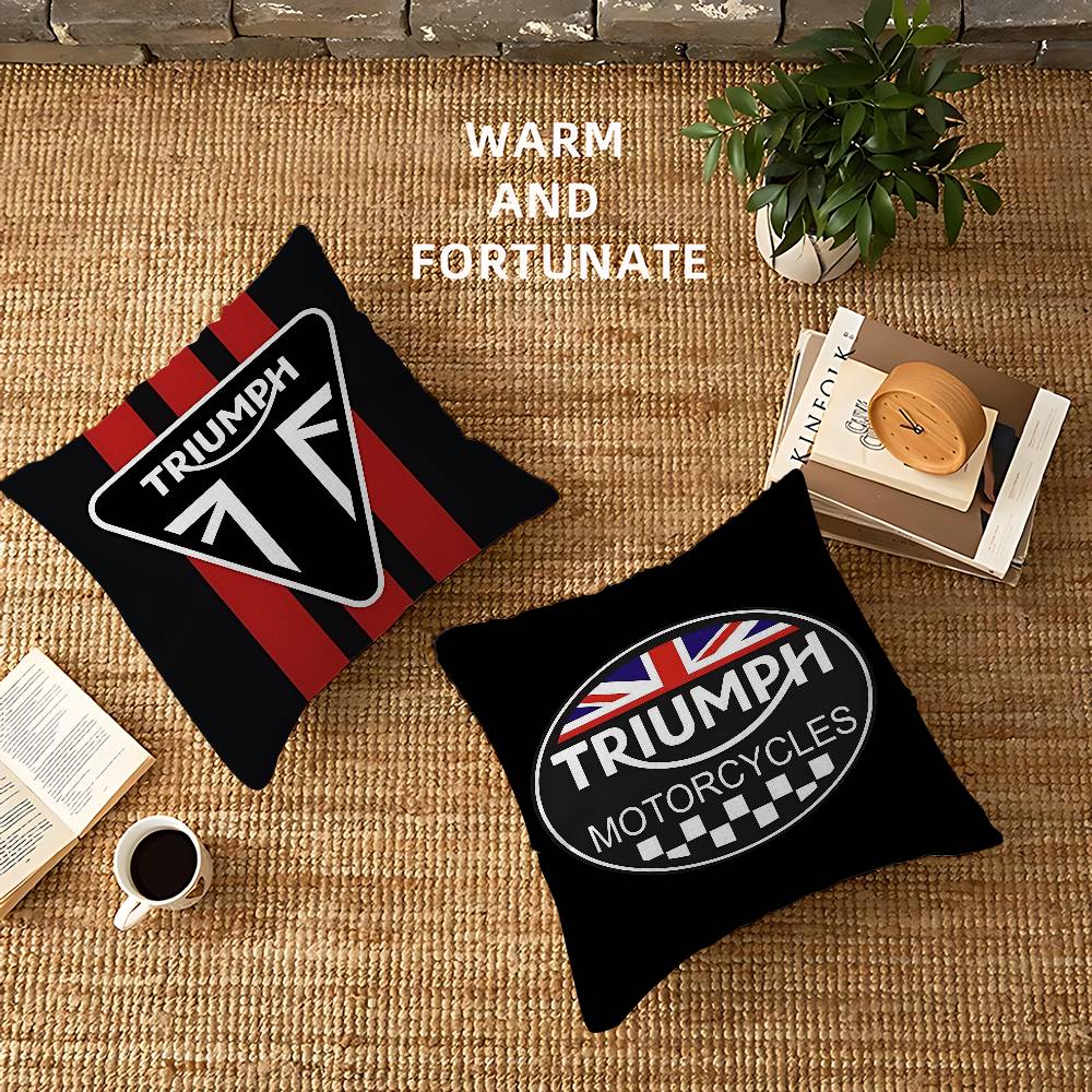 T-Triumphs Logo Pillow Covers  - Home Textiles Logo ulasan dan harga