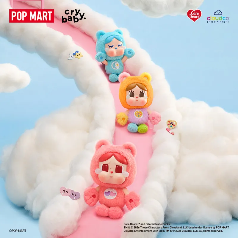 POP MART CRYBABY Care Bears Se - Home Textiles Products ulasan dan harga