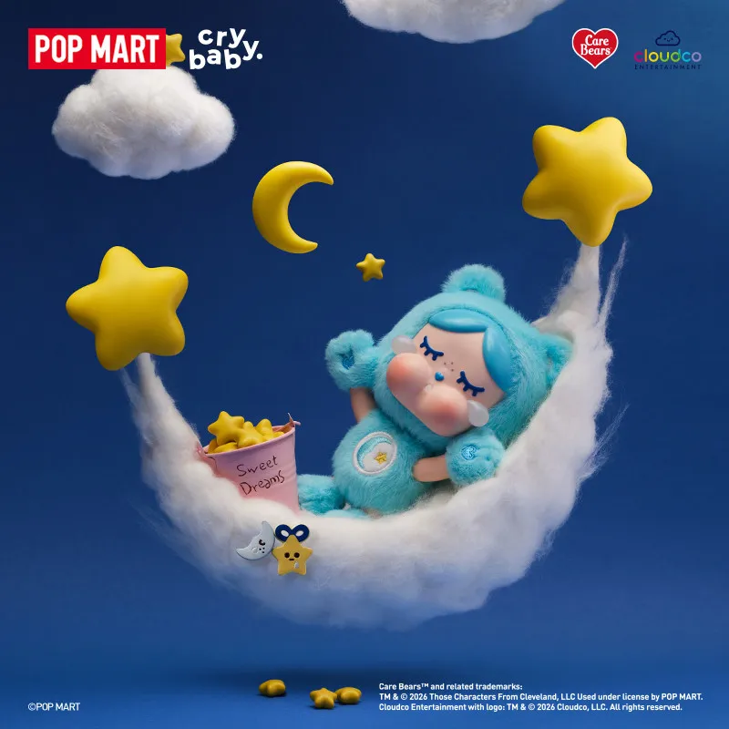 POP MART CRYBABY Care Bears Se - Home Textiles Products ulasan dan harga