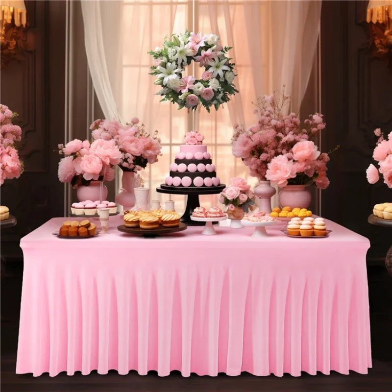 Solid Color Conference Tablecl - Home Textiles Exhibition ulasan dan harga
