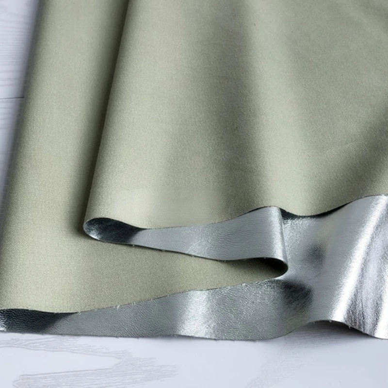 Medium Thick Bright Silver PU  - Home Textiles Wholesale ulasan dan harga