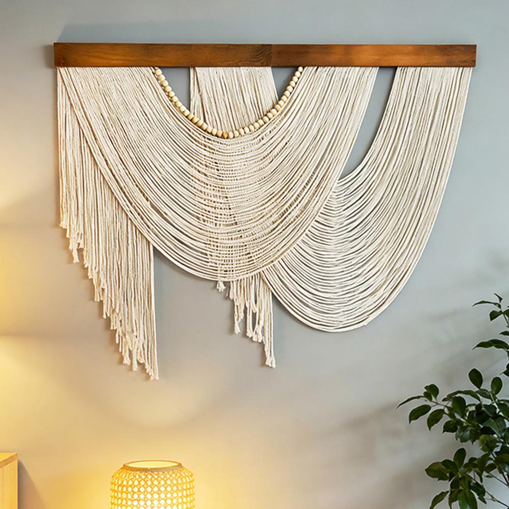 Handmade Tassel Tapestry Retro - Home Art Textiles ulasan dan harga