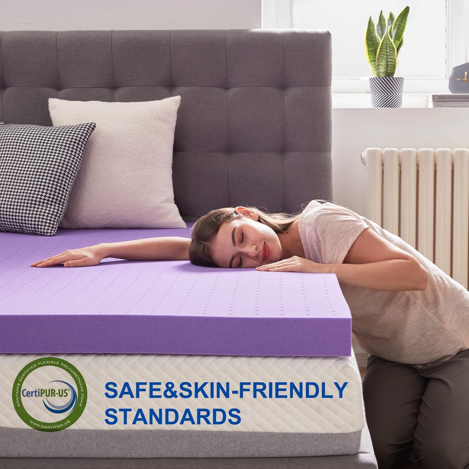 Gel Memory Foam Mattress Toppe - Mattress Pad Topper ulasan dan harga