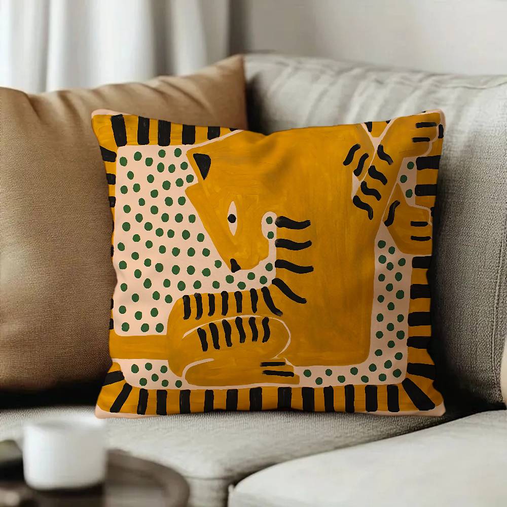 Ancient Egypt Tiger Leopard Pe - Home Textiles Egypt ulasan dan harga