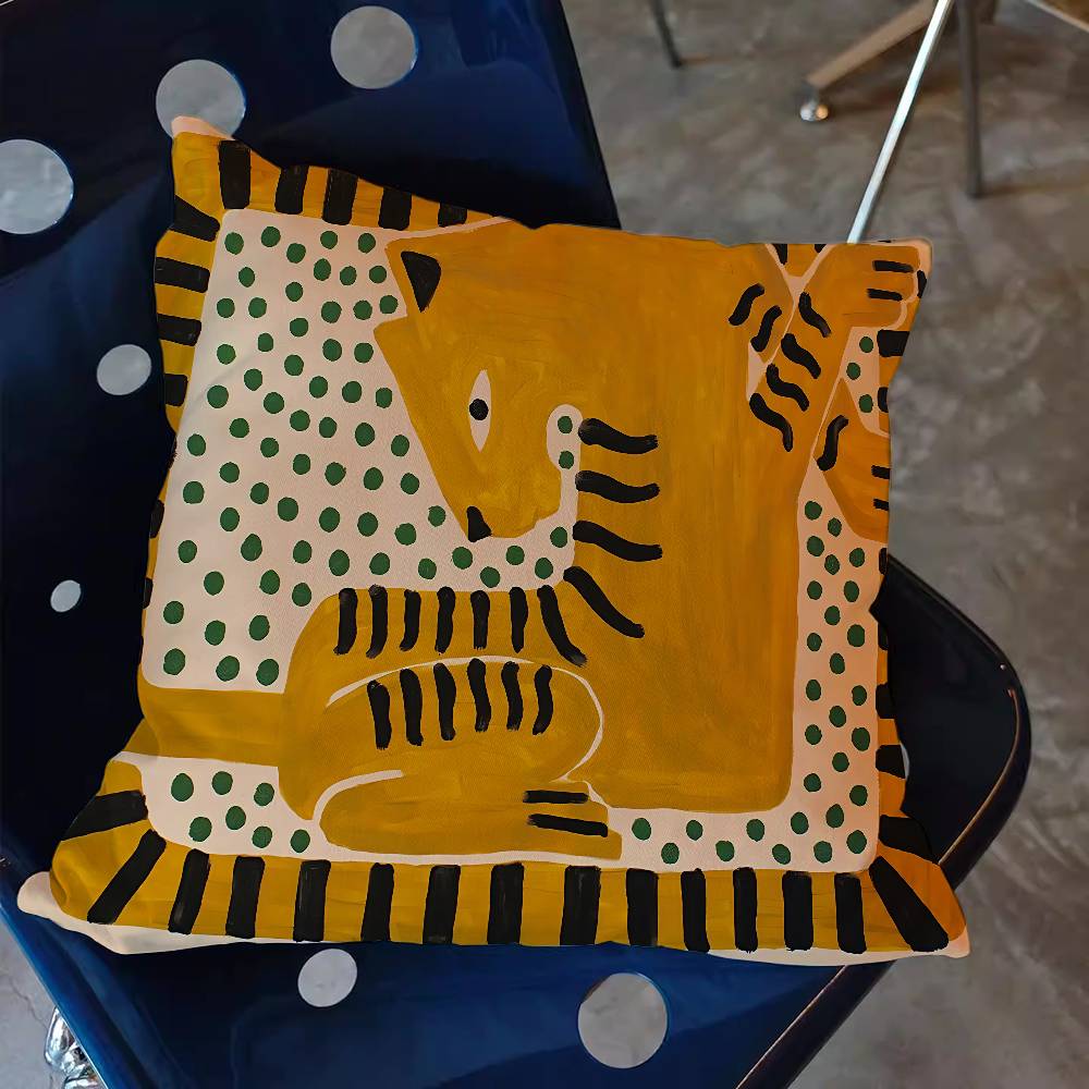 Ancient Egypt Tiger Leopard Pe - Home Textiles Egypt ulasan dan harga