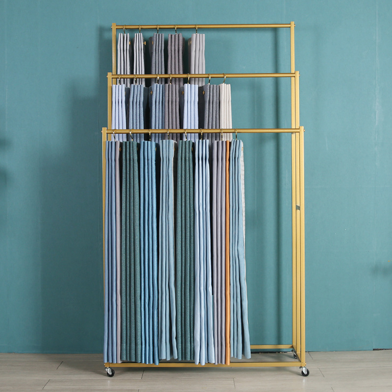 Curtain sample color card disp - Home Textiles Exhibition ulasan dan harga