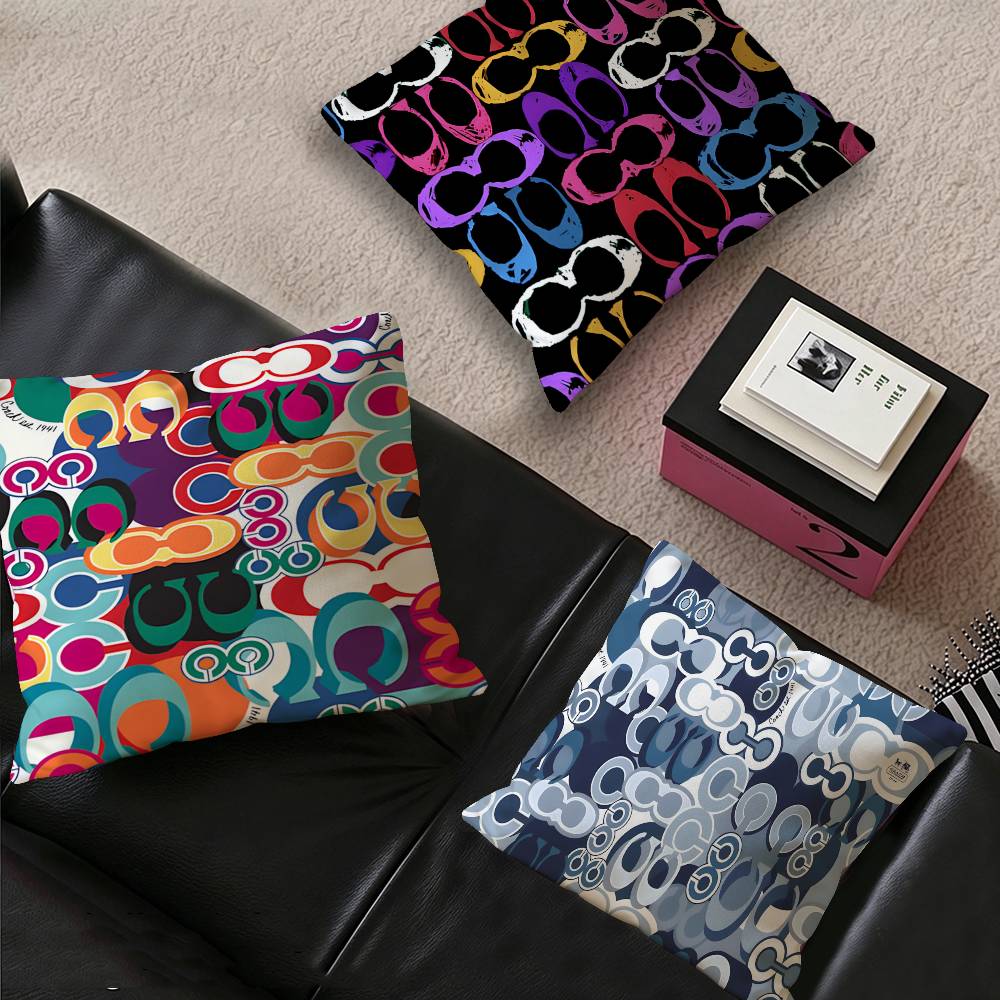 C-Coach B-Brand LOGO Cushion C - Home Textiles Inc ulasan dan harga