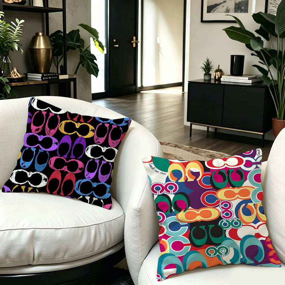 C-Coach B-Brand LOGO Cushion C - Home Textiles Inc ulasan dan harga