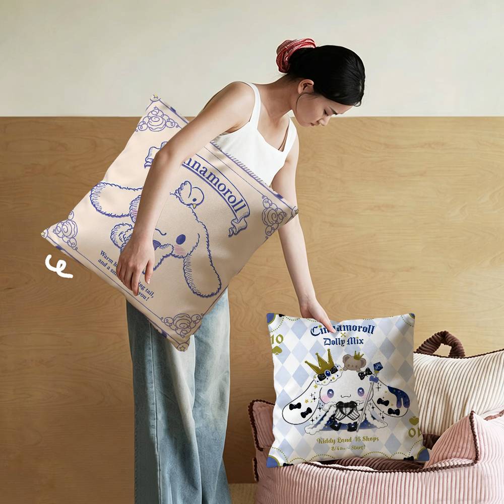 Cartoon C-Cinnamoroll Cushion  - Home Textiles Inc ulasan dan harga