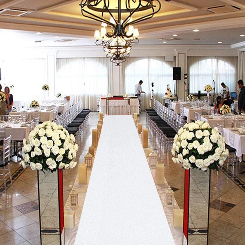 White Non-woven Fabric Carpet  - Home Textiles Exhibition ulasan dan harga