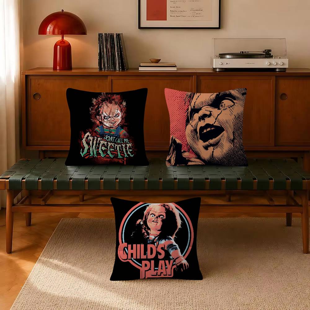 Movie c-Chucky Horror Decorati - Home Textiles Inc ulasan dan harga