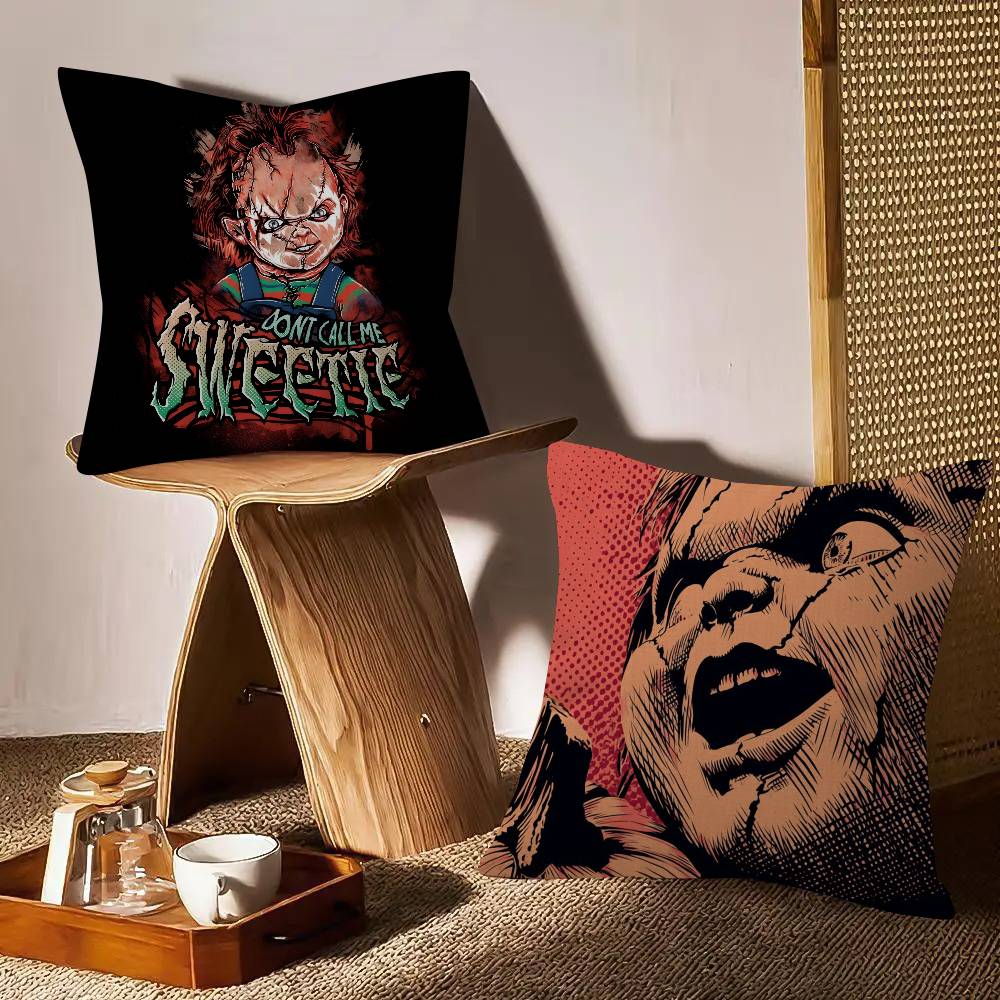 Movie c-Chucky Horror Decorati - Home Textiles Inc ulasan dan harga