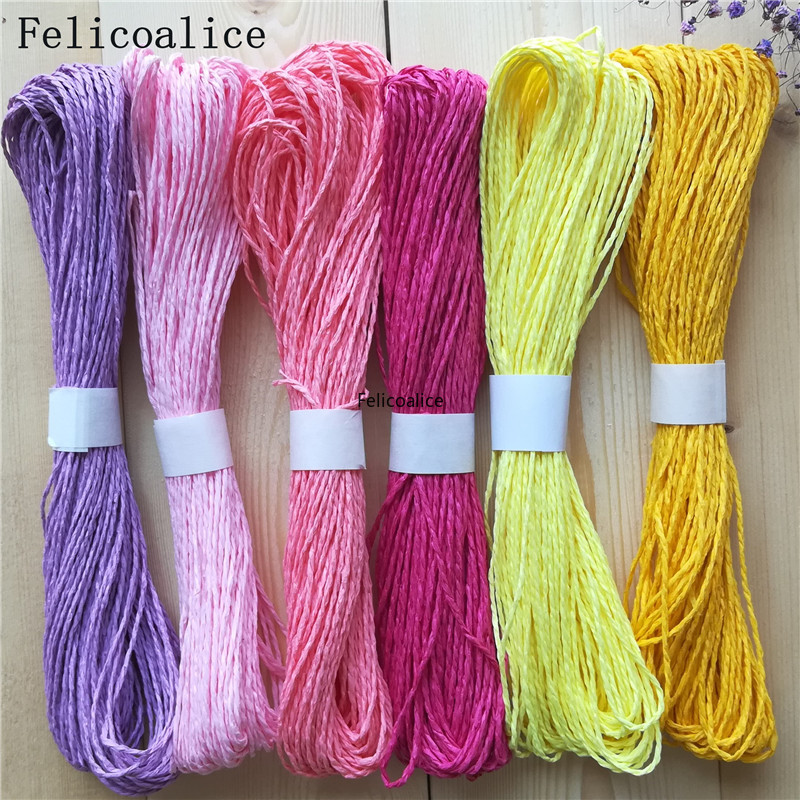 1pcs/lot 30M Rafi Grass Rope D - Home Art Textiles ulasan dan harga