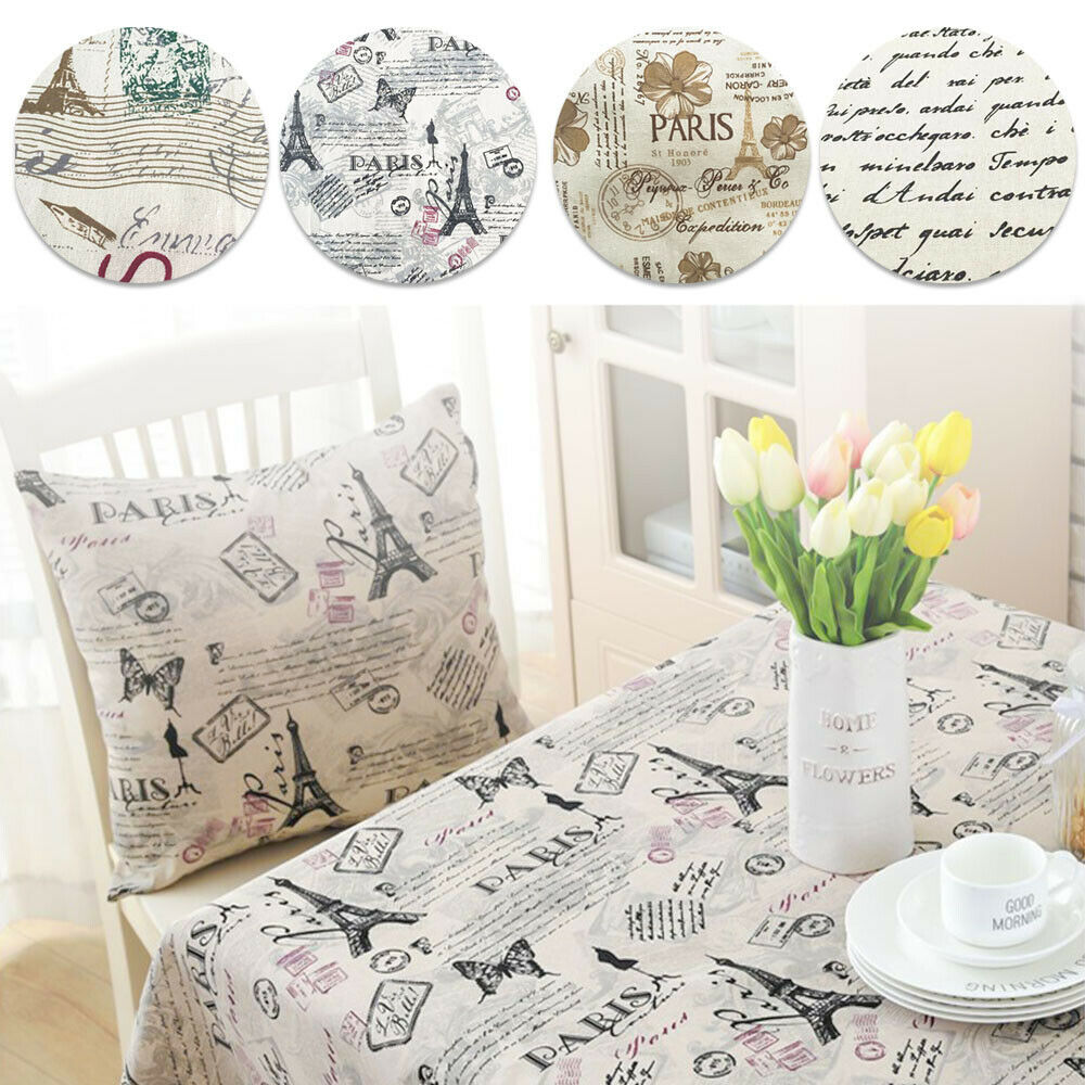 Paris Eiffel Tower Flower Seal - Home Textiles Paris ulasan dan harga