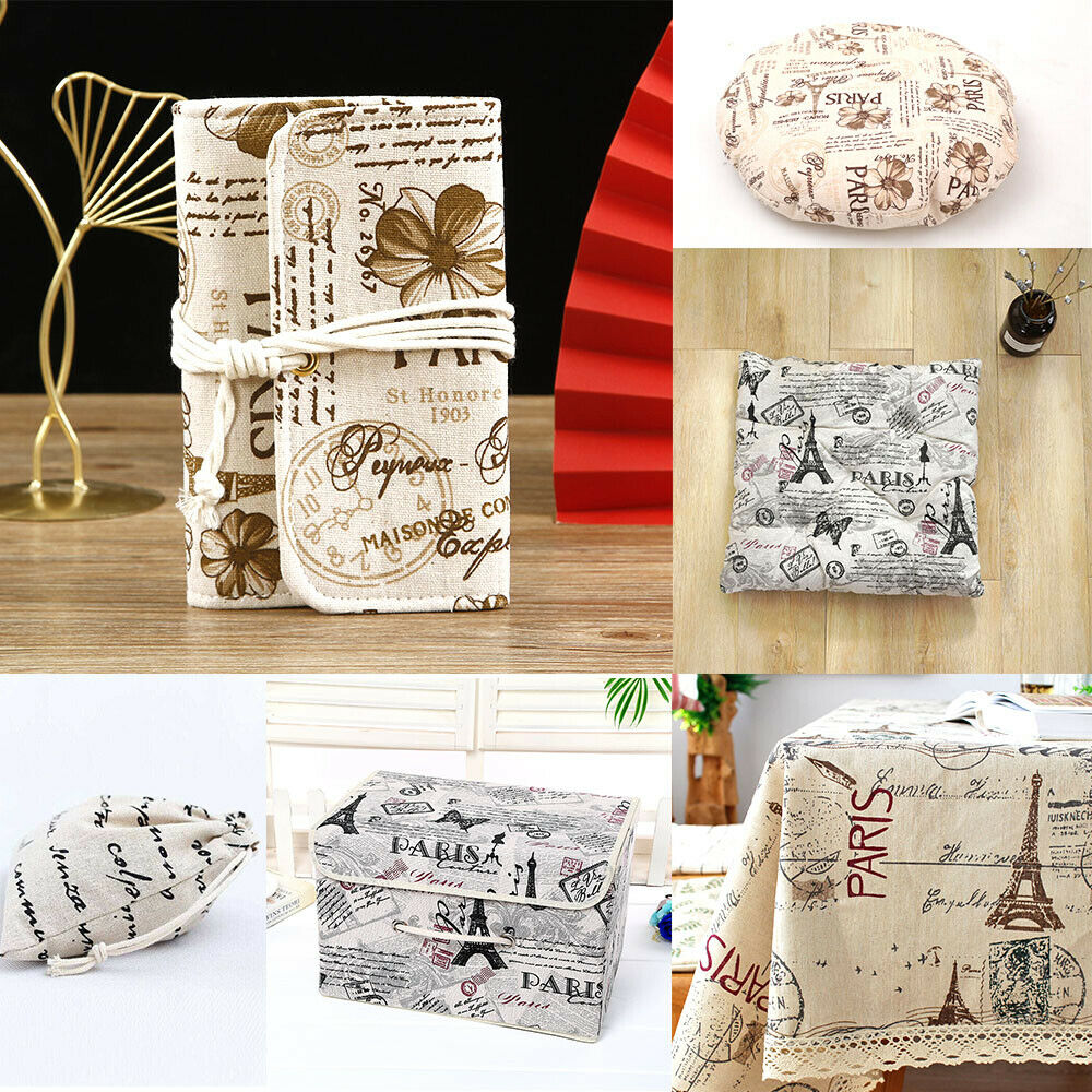 Paris Eiffel Tower Flower Seal - Home Textiles Paris ulasan dan harga