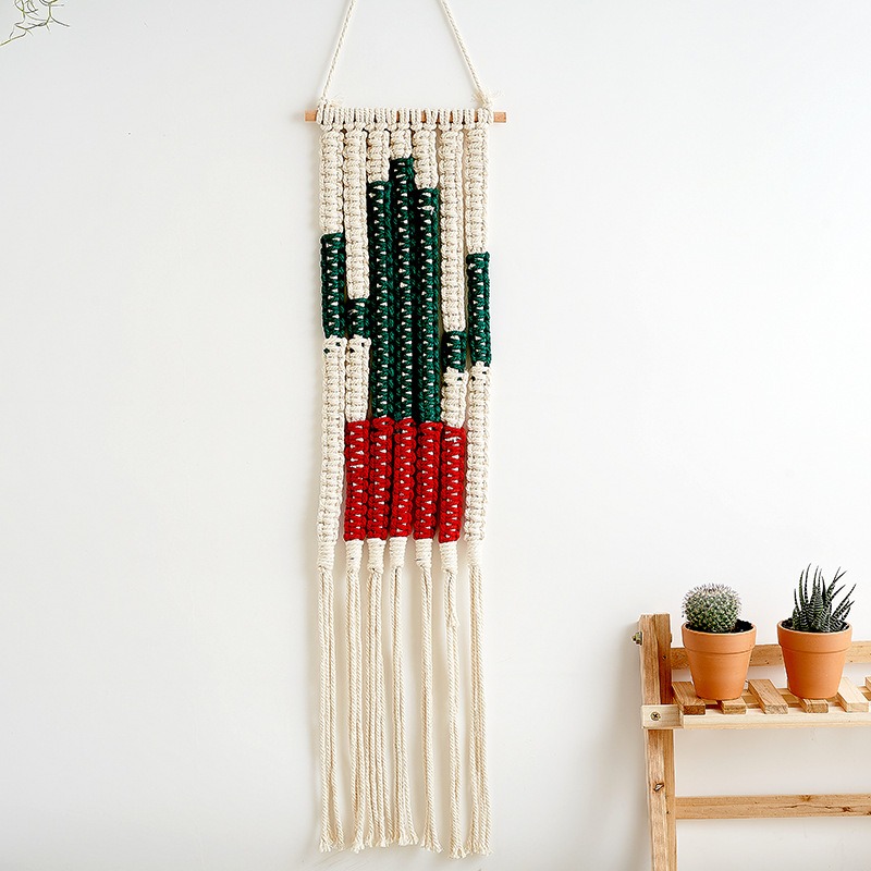1PC Nordic Handcrafted Woven W - Home Art Textiles ulasan dan harga